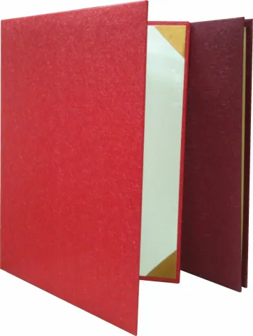 紅喜燦絲證書夾