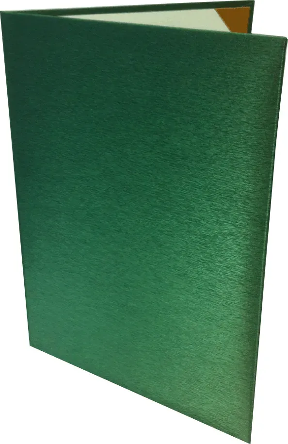 綠髮絲證書夾